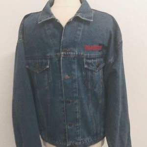 Vntg Buena Vista picture jean jacket Pulp Fiction sz/M/L orig.  description tag